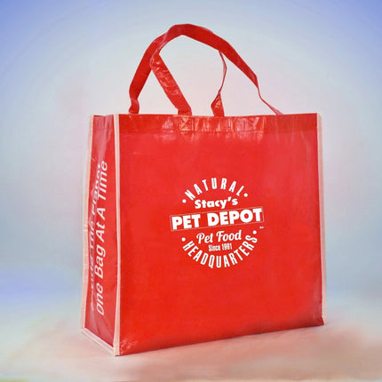Laminated RPET Market Tote -B8740 - Just Tote Bags
