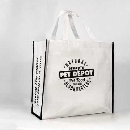 Laminated RPET Market Tote -B8740 - Just Tote Bags