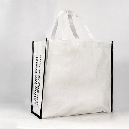 Laminated RPET Market Tote -B8740 - Just Tote Bags