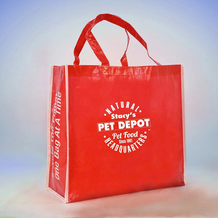 Laminated RPET Market Tote -B8740 - Just Tote Bags