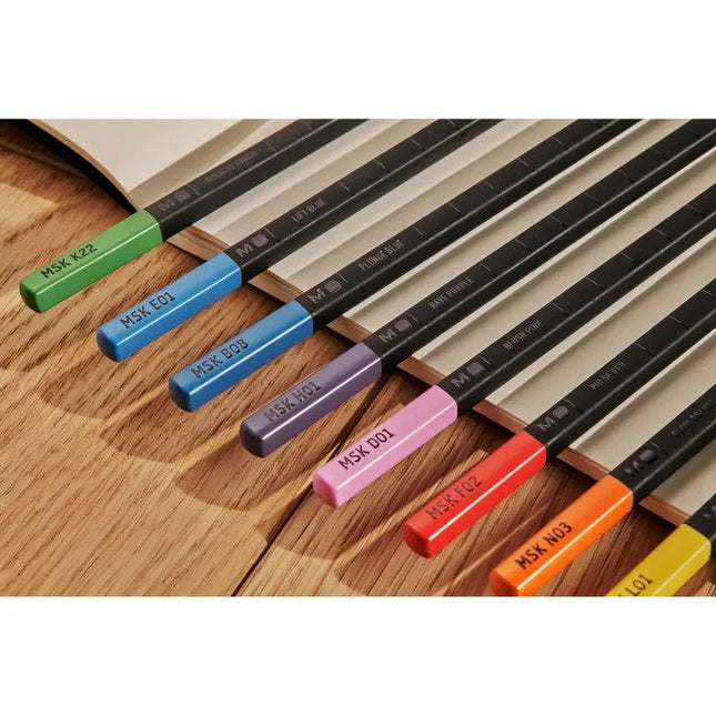 Moleskine® Coloring Kit - Sketchbook and Watercolor Pencils - Just Tote Bags