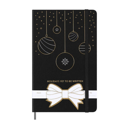 Moleskine® Hard Cover Holiday Notebook and GO Pen Gift Set - Just Tote Bags