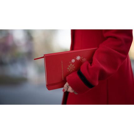 Moleskine® Hard Cover Holiday Notebook and GO Pen Gift Set - Just Tote Bags