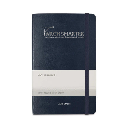 Moleskine® Hard Cover Large Double Layout Notebook - Just Tote Bags