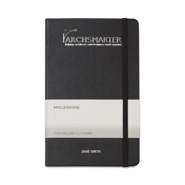 Moleskine® Hard Cover Large Double Layout Notebook - Just Tote Bags