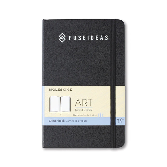 Moleskine® Hard Cover Medium Sketchbook - Just Tote Bags