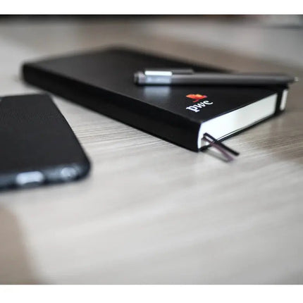 Moleskine® Hard Cover Ruled Large Expanded Notebook - Just Tote Bags