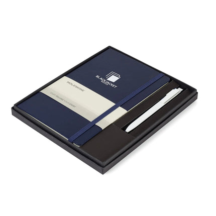 Moleskine® Large Notebook and GO Pen Gift Set - Just Tote Bags