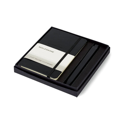 Moleskine® Pocket Notebook and GO Pen Gift Set - Just Tote Bags