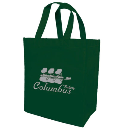 Non Woven Friendly Shopper Tote with Rigid Plastic Bottom -B4120 - Just Tote Bags