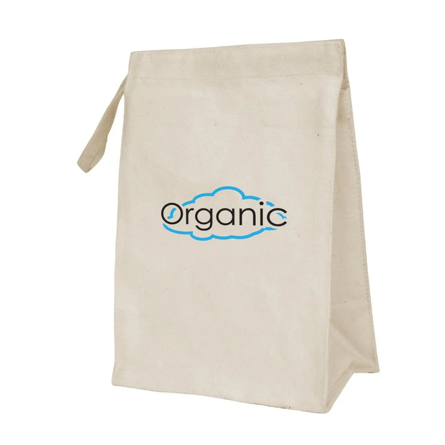 Organic Cotton Lunch Bag -B8720 - Just Tote Bags