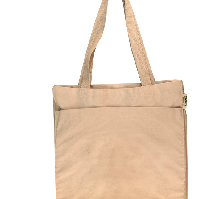 Organic Cotton Shopper - B8710 - Just Tote Bags