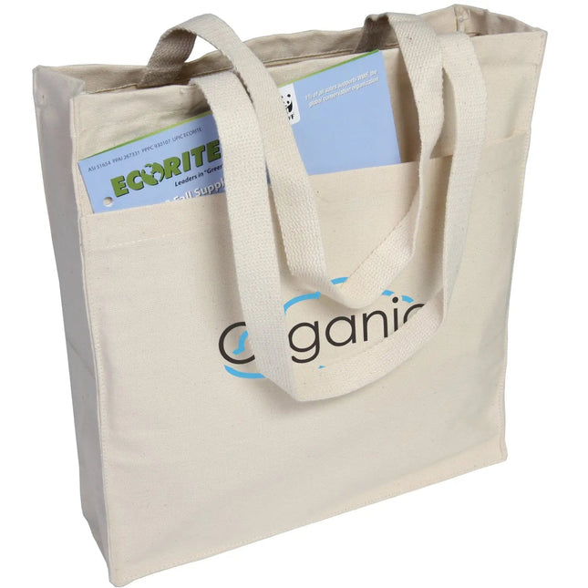 Organic Cotton Shopper - B8710 - Just Tote Bags