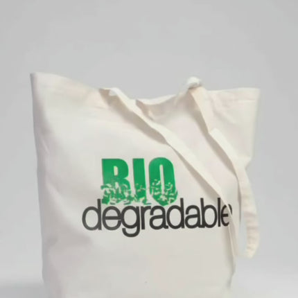 Premium materials and biodegradable this tote bag is a best seller for a reason! Roomy size with a large imprint area offering great visibility for your branding or logo. A great large tote bag for giveaways, grocery stores or community events these bags offer an eco-friendly message at a price point that makes bulk ordering easy!  #backtoschool #biodegradable #totebags #shop #promotionalbags