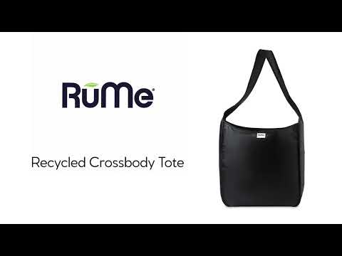 RuMe® Recycled Crossbody Tote