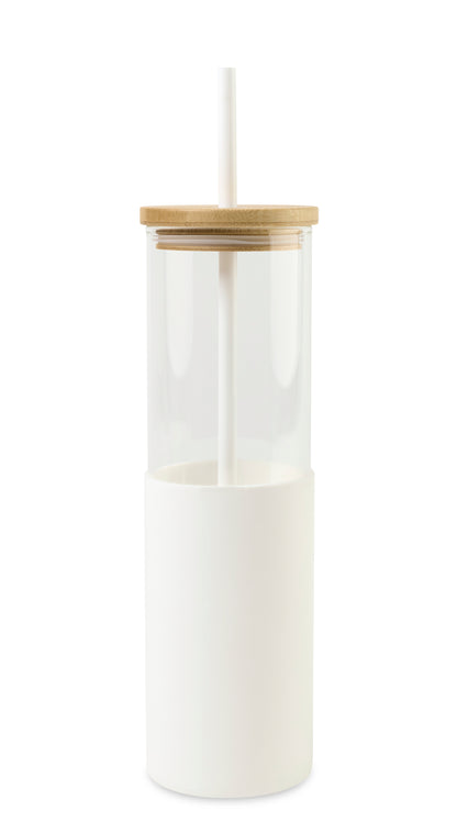 Aviana™ Journey Glass Tumbler with Straw - 20 Oz
