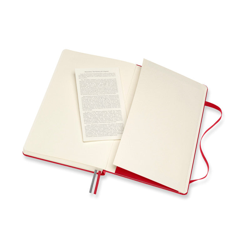 Moleskine® Hard Cover Ruled Large Expanded Notebook