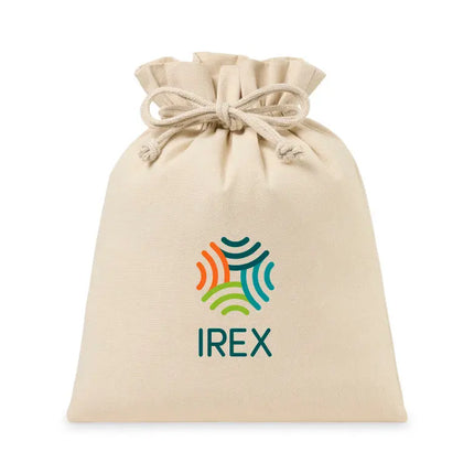 Eco-conscious Canvas Drawstring Gift Bag - Large Gemline