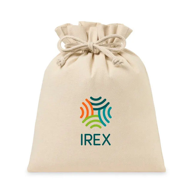 Eco-conscious Canvas Drawstring Gift Bag - Large Gemline