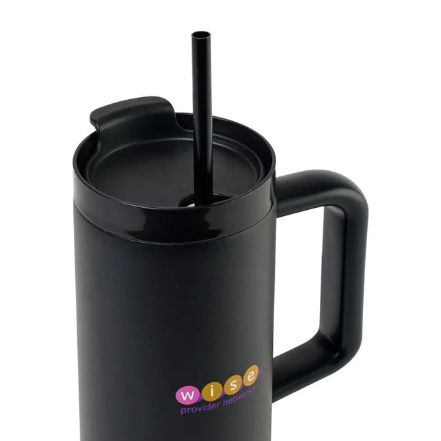 Adrian Travel Tumbler with Straw - 30 Oz. Gemline