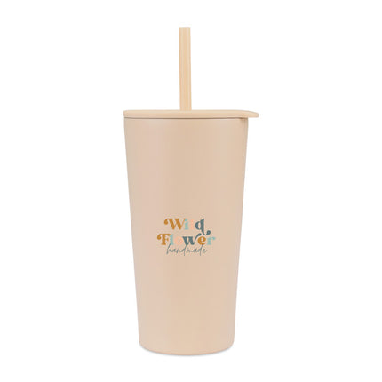 Aviana™ Rowan Recycled Straw Tumbler - 17 Oz.