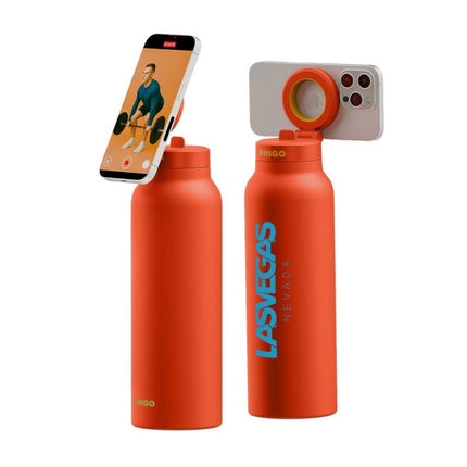 RINGO Pro Water Bottle with Magnetic Booster Ring - 32 Oz. - Just Tote Bags