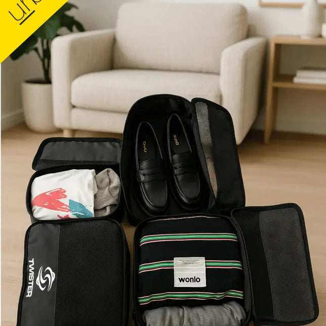 Set of 4 Packing Cubes -B7045 - Just Tote Bags
