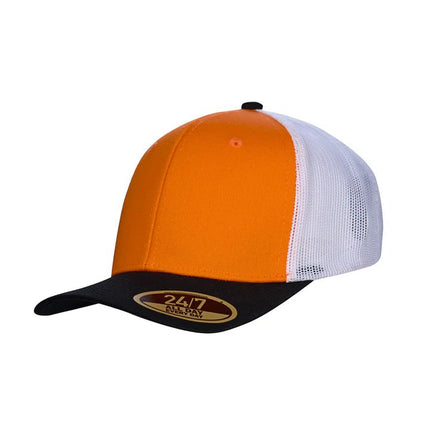 Trucker Snap‑Back Trucker Cap -H08205 - Just Tote Bags