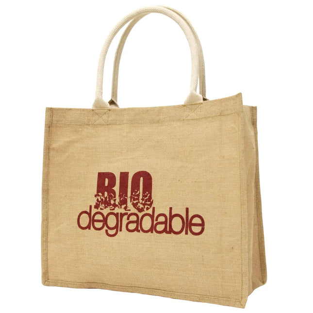 Jute Shopper Tote – Reusable & Eco-Friendly Bag