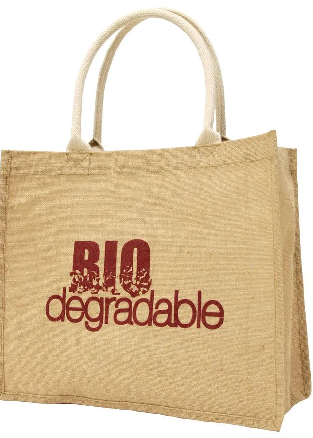 Jute Shopper Tote – Reusable & Eco-Friendly Bag
