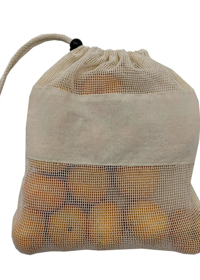 Ecorite Reusable Cotton Mesh Produce Bag - B5285 - Just Tote Bags