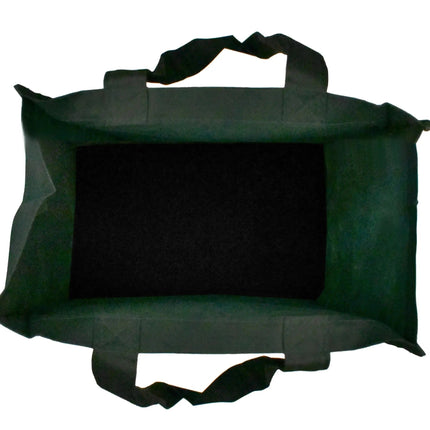 Non Woven Friendly Shopper Tote with Rigid Plastic Bottom -B4120 - Just Tote Bags