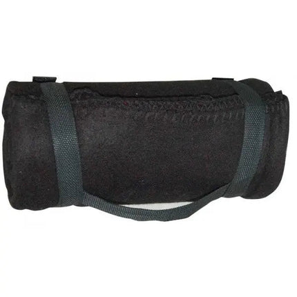 Whipstitch Fleece Blanket with Strap -B5660 - Just Tote Bags